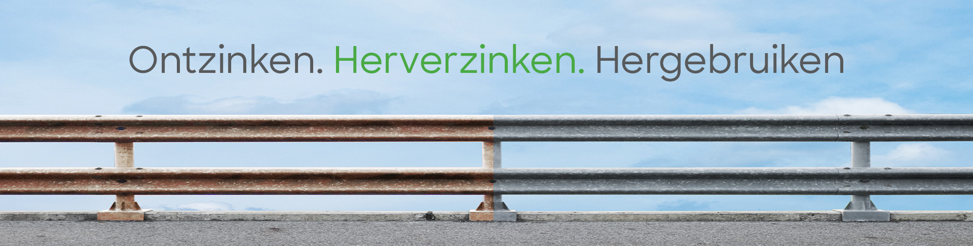 Herverzinken banner